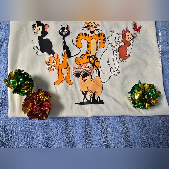 Cat Toys & Life is Better with a Cat Graphic T-Shirt! - Picture 2 of 3
